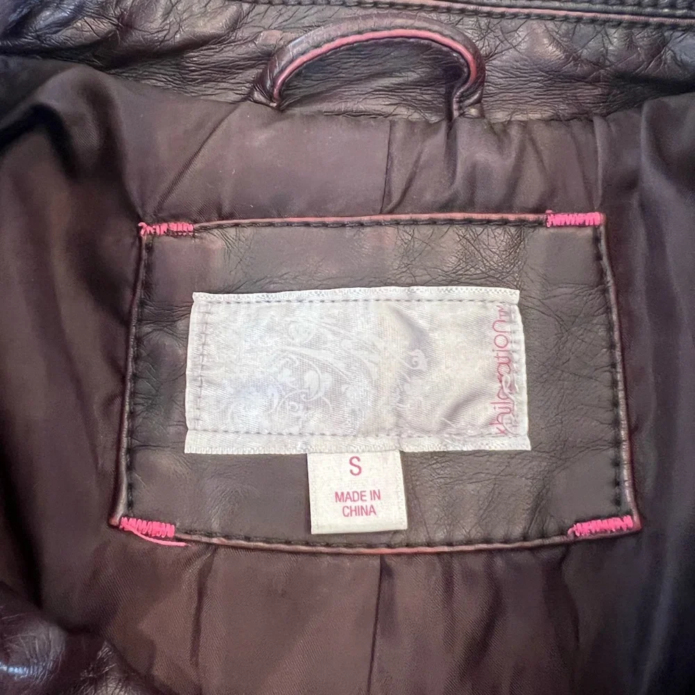 Xhilaration / Cropped Moto Jkt / Small - Picture 6 of 9